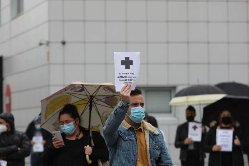 Fotos Los Sanitarios De Asturias Protestan Contra El «concentramos Por